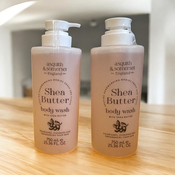 Asquith &Somerset Shea Butter Body Wash 2‑Pack Ultra Moisturizing 25.36 oz Each - Picture 1 of 1